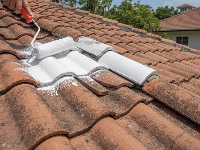 Roof coating (acrylic/elastomeric)
